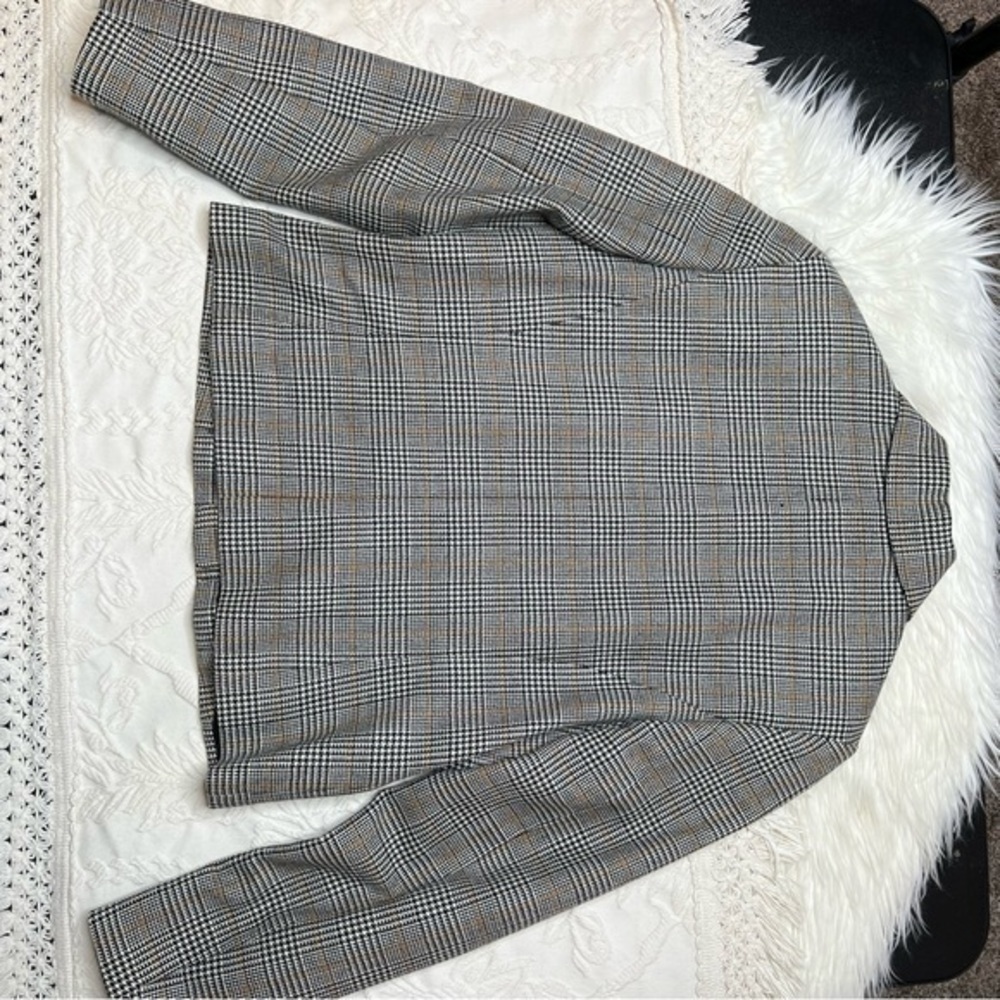 Pendleton wool button down plaid blazer jacket - image 8